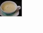 豆腐が入ったかぼちゃのポタージュ　Potage pumpkin tofu has entered